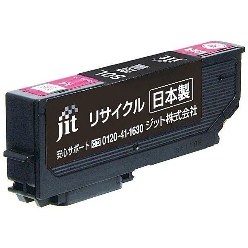 JITリサイクルインク　エプソン　80マゼンダ, マゼンダ, JIT-E80YL