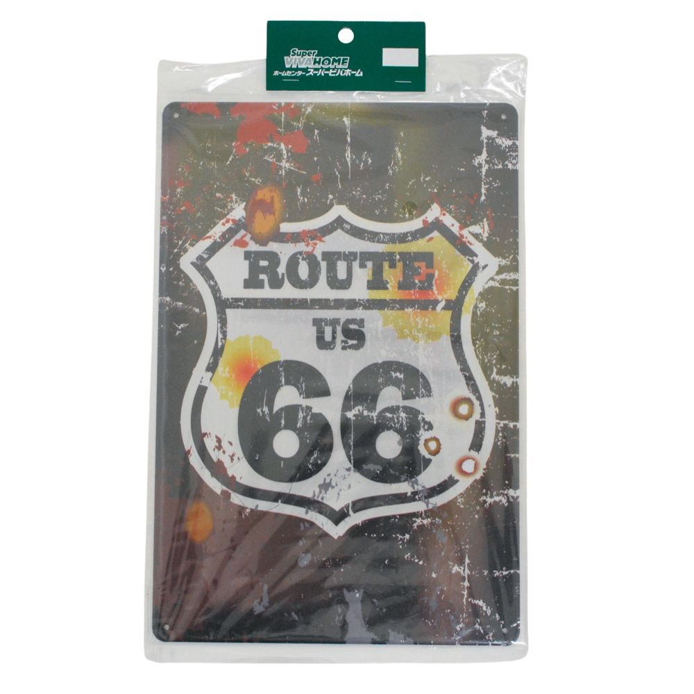 ティンプレート ルート６６Ｂー９０, ルート６６, 約200&times;300mm