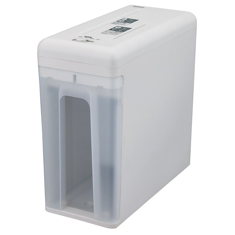 パーソナルシュレッダ  NSE-NLM02LG【メーカー直送・代引不可】【法人限定】, ライトグレー, A4