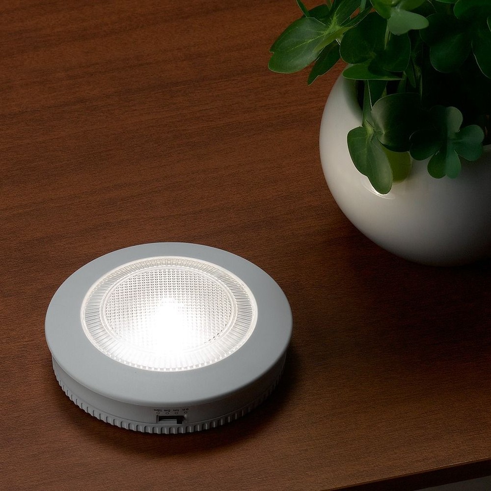 ヤザワ　タイマー付きミニポンライト　ＮＢＳＷＮ17ＷＨ, ホワイト, 白色LED&times;3灯