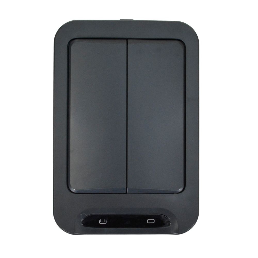 WIZ'A　ウィザ　両開きステンレスセンサーペール　9L, シルバー, 9.0L