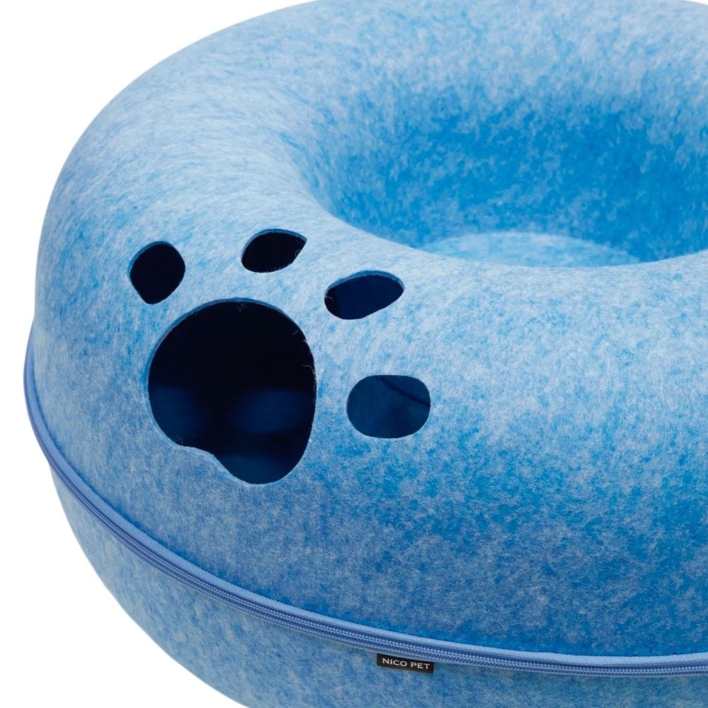 にゃんぐるベッド　, ブルー, （BL)