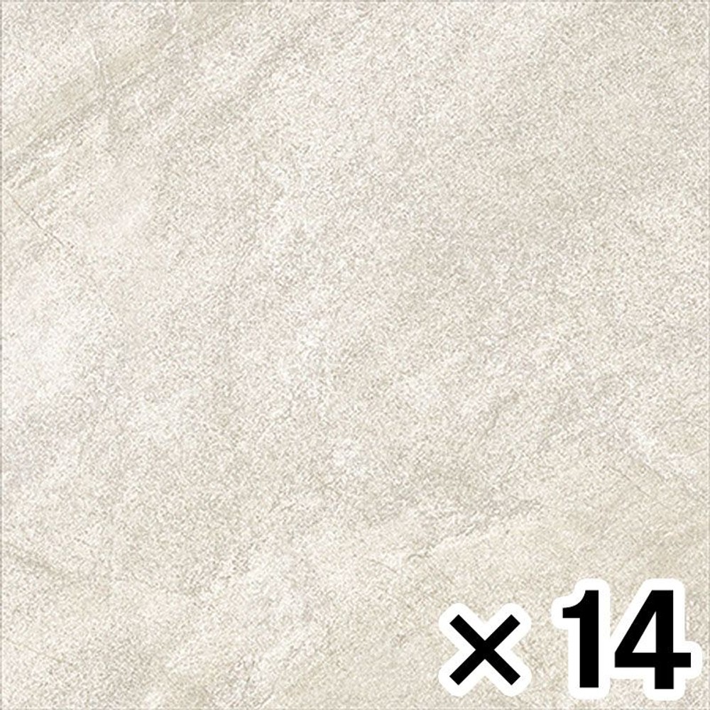 東リ ロイヤルストーン ＰＳＴ４０８５&times;14枚セット, フォグライム, 幅450mm&times;奥行450mm&times;高さ3mm