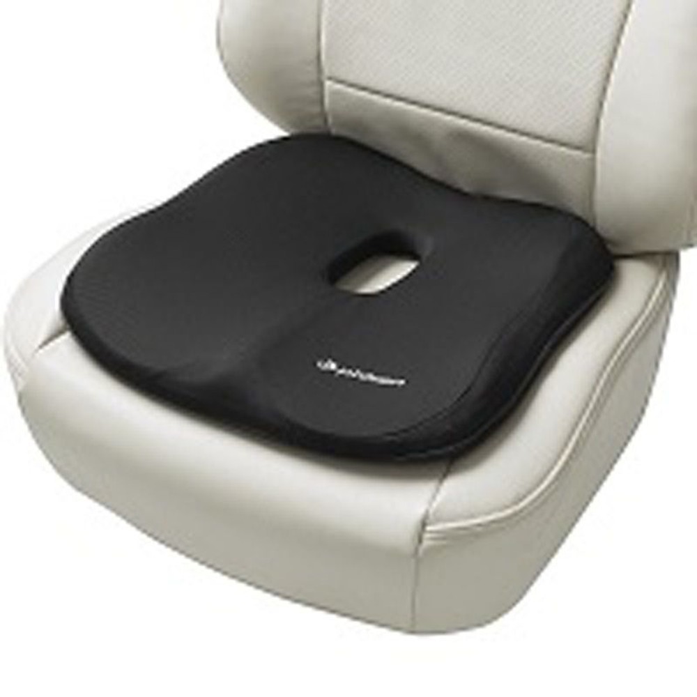 ボンフォーム　ファイテン穴あきヒップ型　ＢＫ, ブラック, 44×44cm