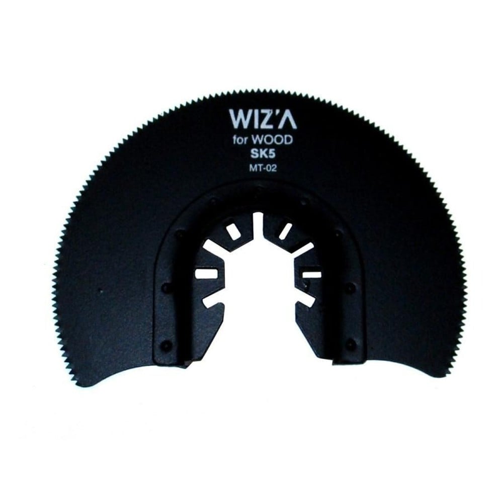 WIZ'A ウィザ マルチツールWAMT-280用アタッチメント 木工キワ切 MT-02, 黒, MT-02