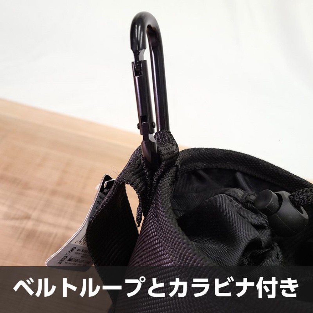 ビスケース フタ付 　黒, ブラック（大）, 大