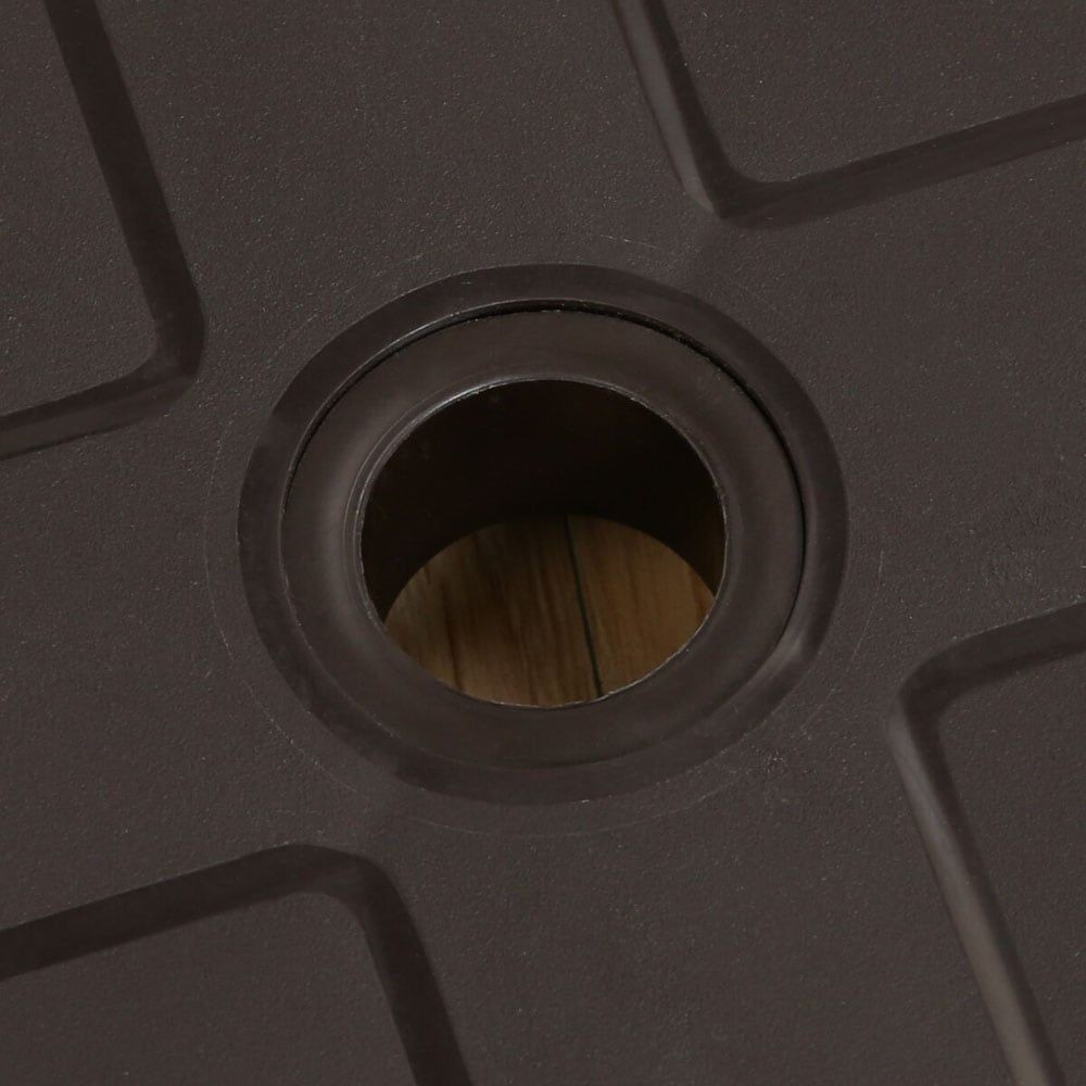 ＰＣ　ラウンドテーブル　アンジェロ　ブラウン（12279）【メーカー直送・代引不可】, ブラウン, 670&times;670