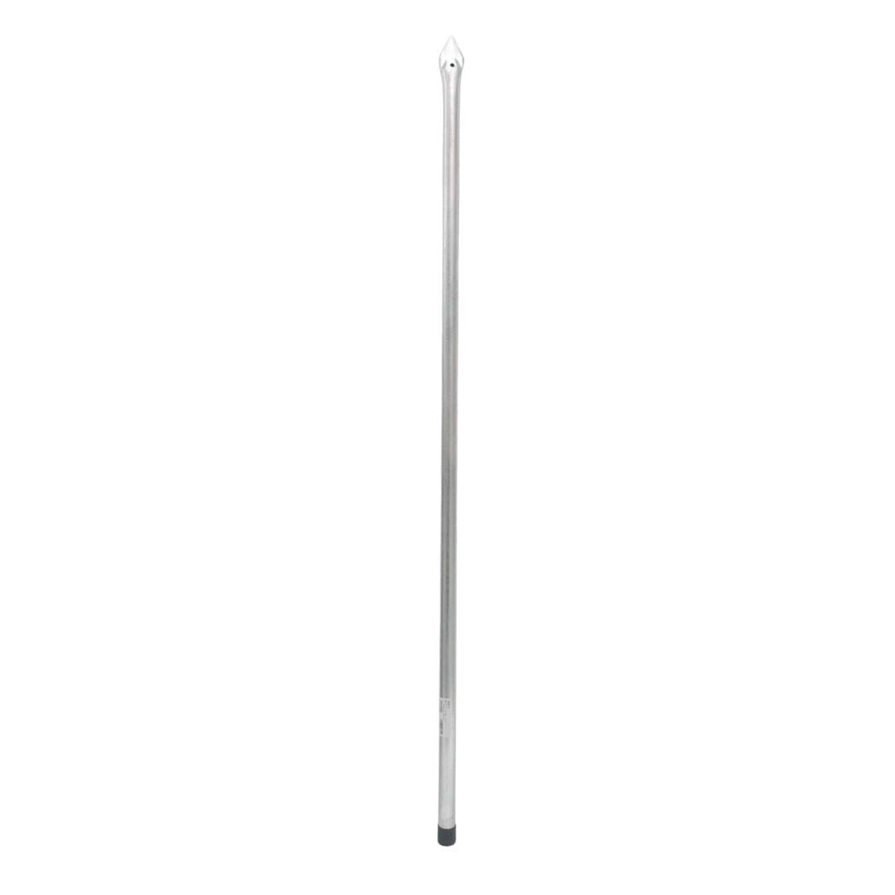 頑丈なアメリカン杭　シルバー　約&Phi;３２Ｘ１５００ｍｍ, シルバー, 1500mm