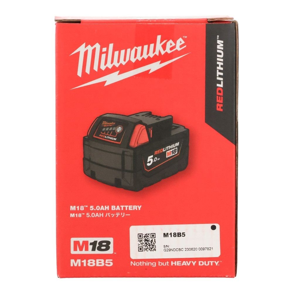 Ｍ18　5．0ＡＨ　バッテリー, 5.0Ah, 18V