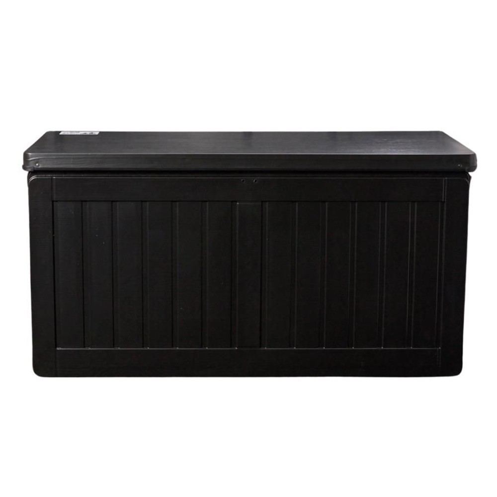 大型屋外分別ストッカー  約190L, ブラック, 190L