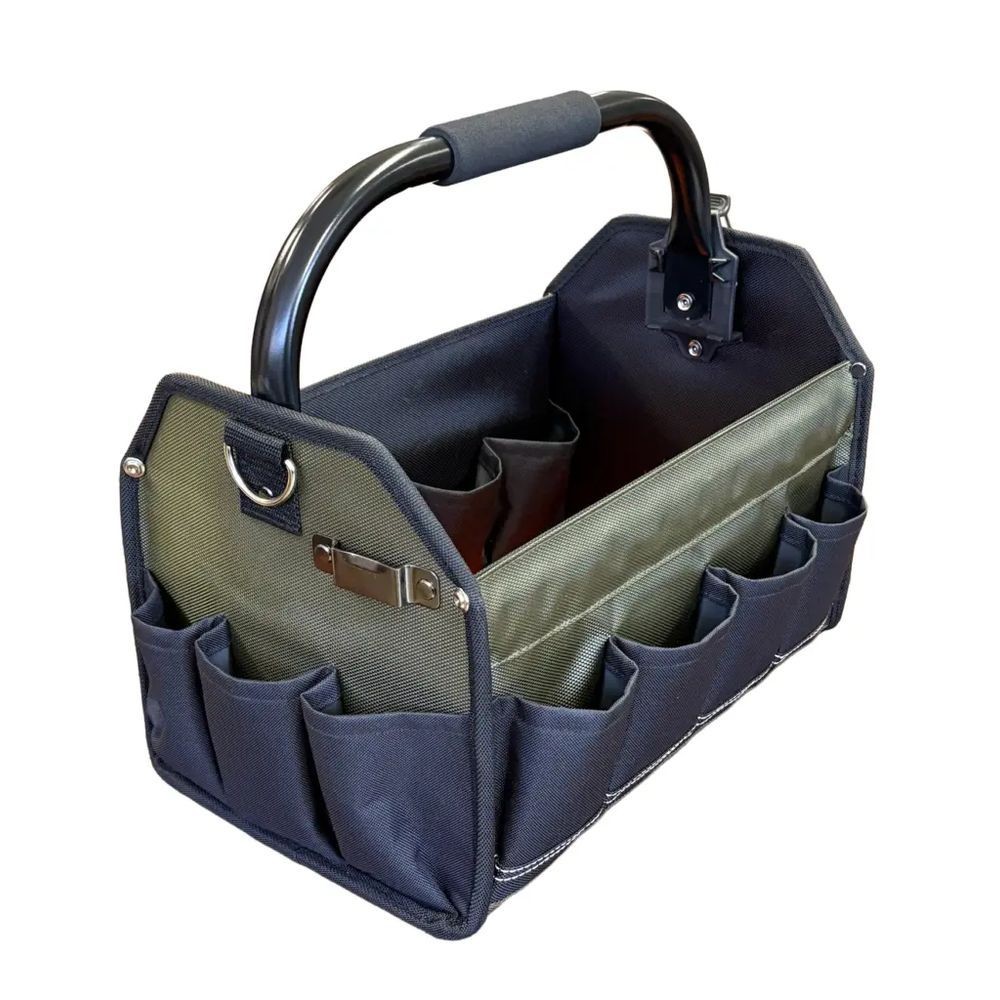 WIZ'A ウィザ　たためるハンドルツールバッグ　Ｍ, ブラック, Mサイズ