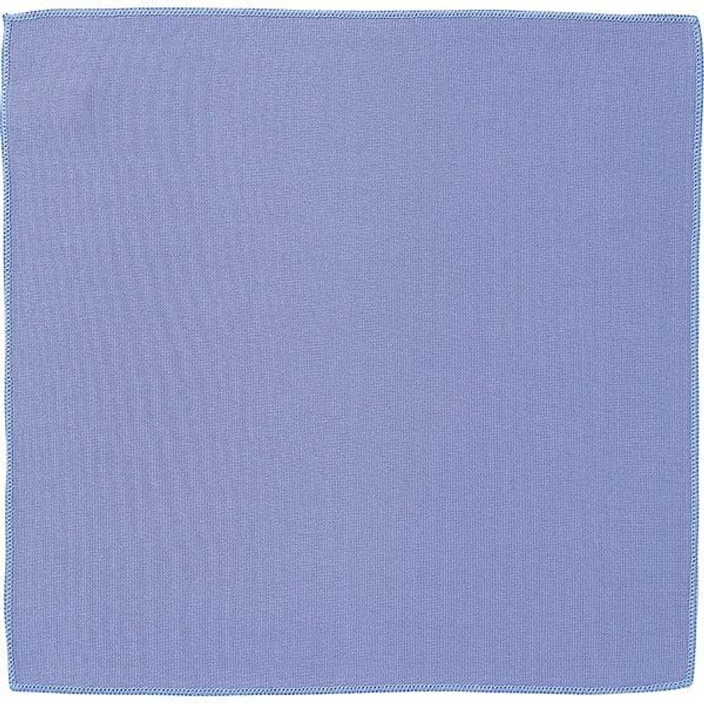 山崎産業ＭＩＣＲＯＴＨ水拭きガラスクロス30×30, ブルー, 300×300×1mm