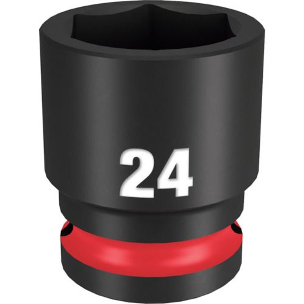 milwaukee SHOCKWAVE IMPACT DUTY インパクトソケット 1/2インチ(12.7mm)角 24mm, 49-66-6256, 24mm