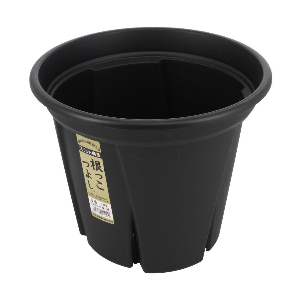 アップルウェアー　根っこつよし, ブラック, 8号