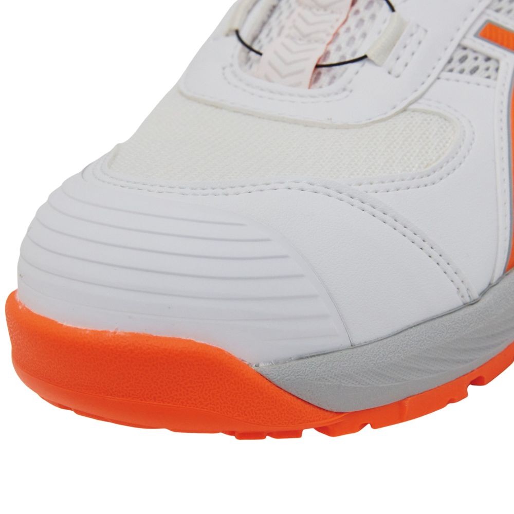 アシックス（ASICS） ウィンジョブCP219 BOA ホワイト×ショッキングオレンジ, ホワイト×ショッキングオレンジ, 25.5cm