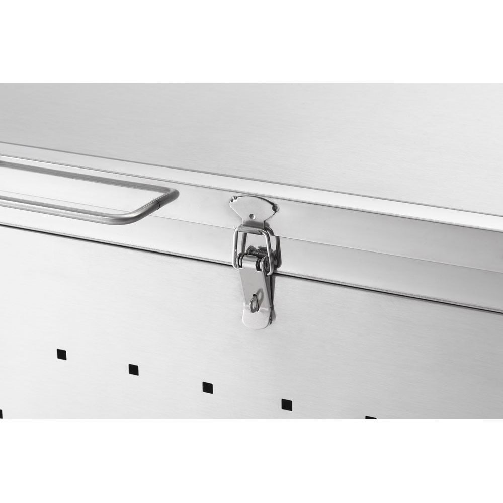 ステンレスごみ保管庫  組立式【メーカー直送・代引不可】, ステン（60）, 60cm幅