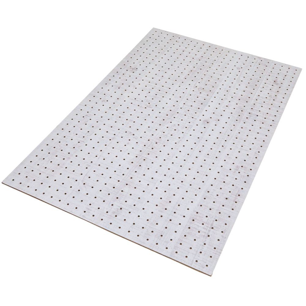 カットシャビー有孔ＳＨＷ   約幅５９０ｍｍ ５．５ｍｍ厚, ホワイト幅590(890), 長さ890mm