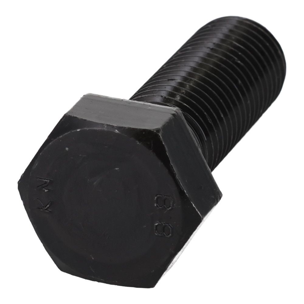 ８．８生地　六角ボルト　２０&times;６０ｍｍ　１０入, 黒, 10個入り