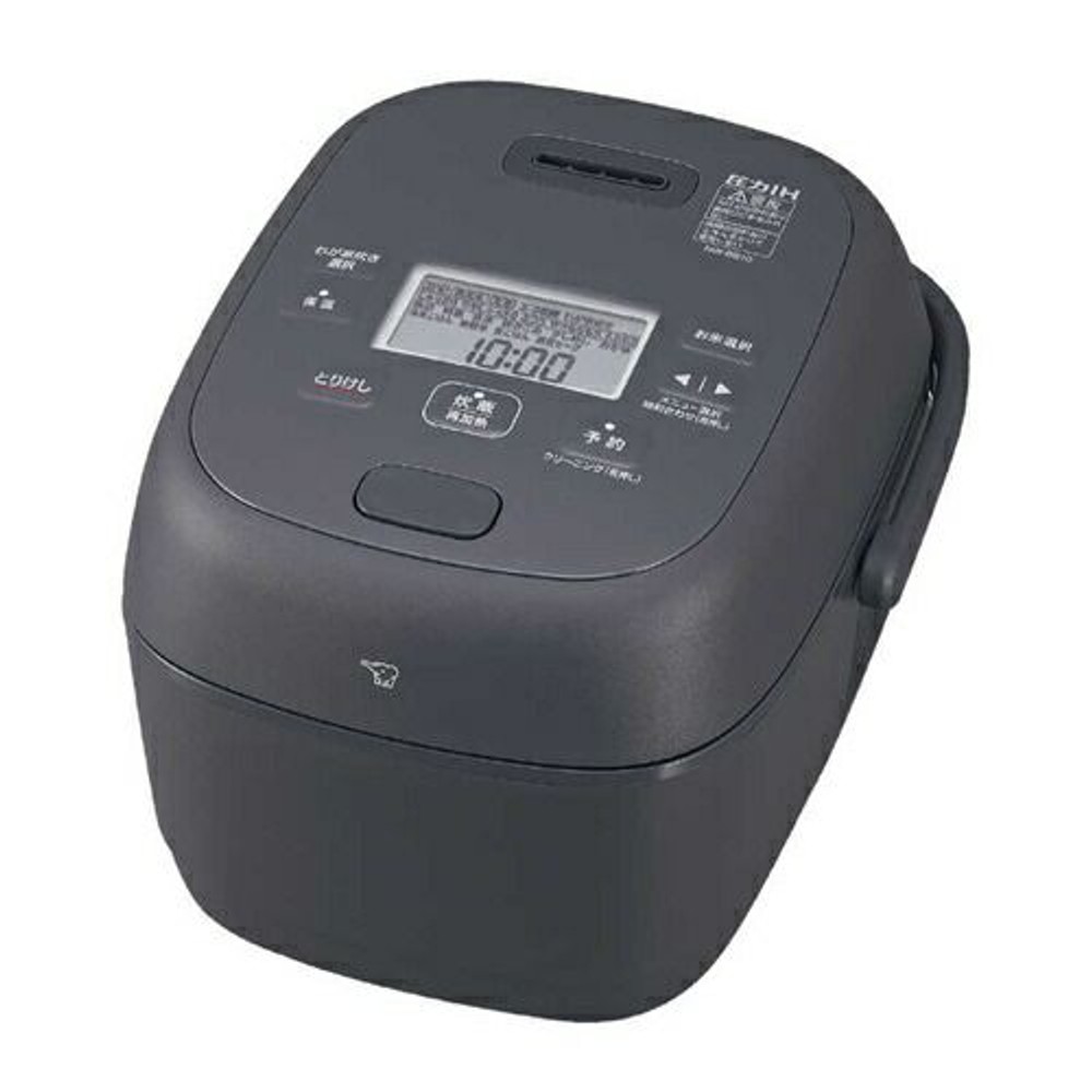 象印　圧力 IH 炊飯ジャー5.5合炊き　NW-BB10-BZ, スレートブラック, 5.5合炊き