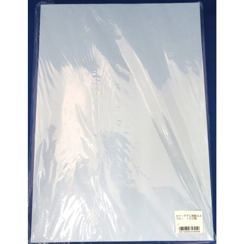 カラーＰＰＣ用紙Ａ4　　100枚, グリーン, A4サイズ