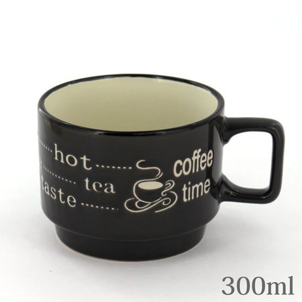 エンジョイスタッキングマグ　, ブラック, その他サイズ１