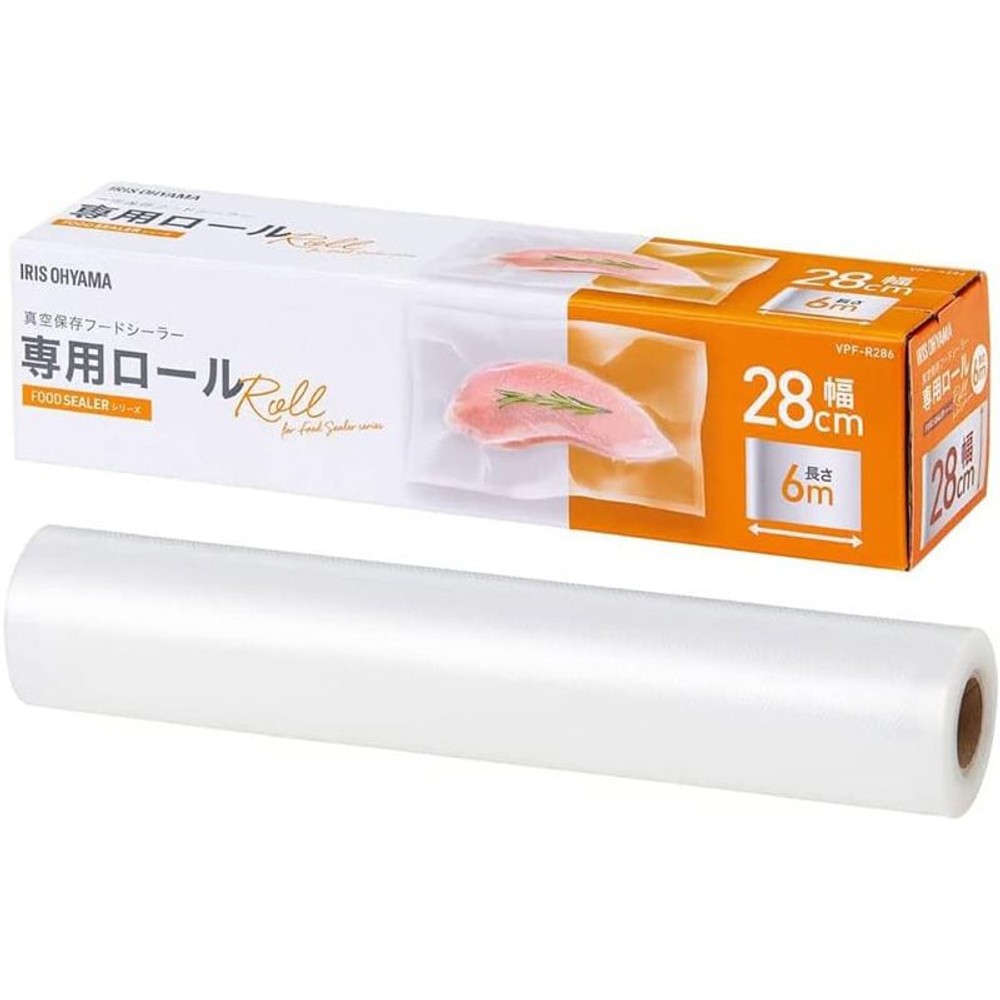 真空保存フードシーラー専用ロールＶＰＦーＲ286, 替えロール, 幅28&times;長さ600cm