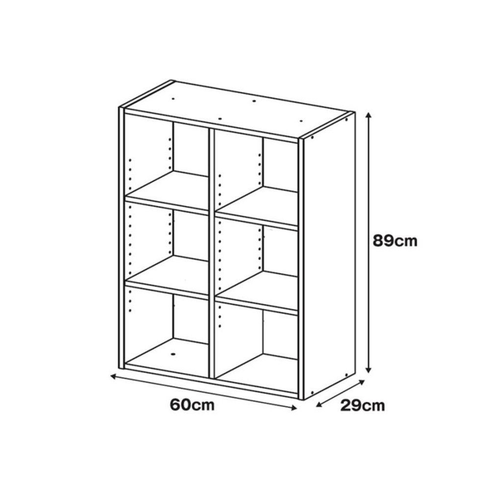 上下連結できる収納　スタック60Ｗ　ＢＲ, ブラウン, 60W