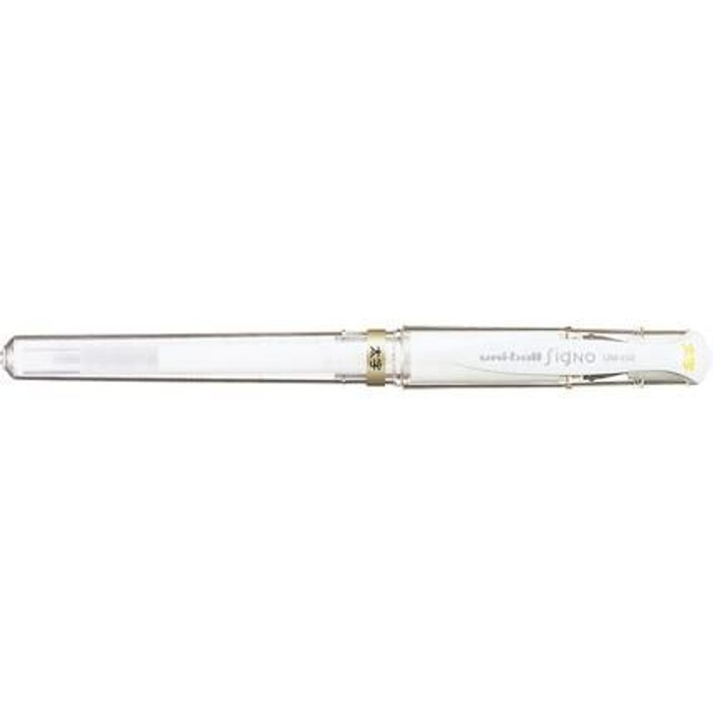 三菱鉛筆 ユニボール シグノ 太字 1.0mm　ホワイト UM153.1, 三菱ユニボールシグノホワイト, 太字 1.0mm UM153.1