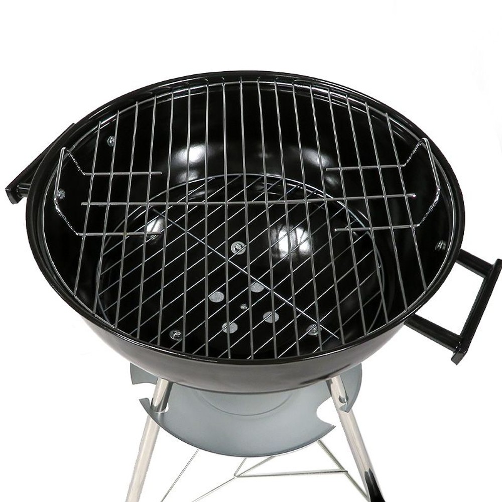 炭火焼きと燻製の2WAY調理ができる  スモーカーＢＢＱグリル キャスター付, 黒, その他サイズ１