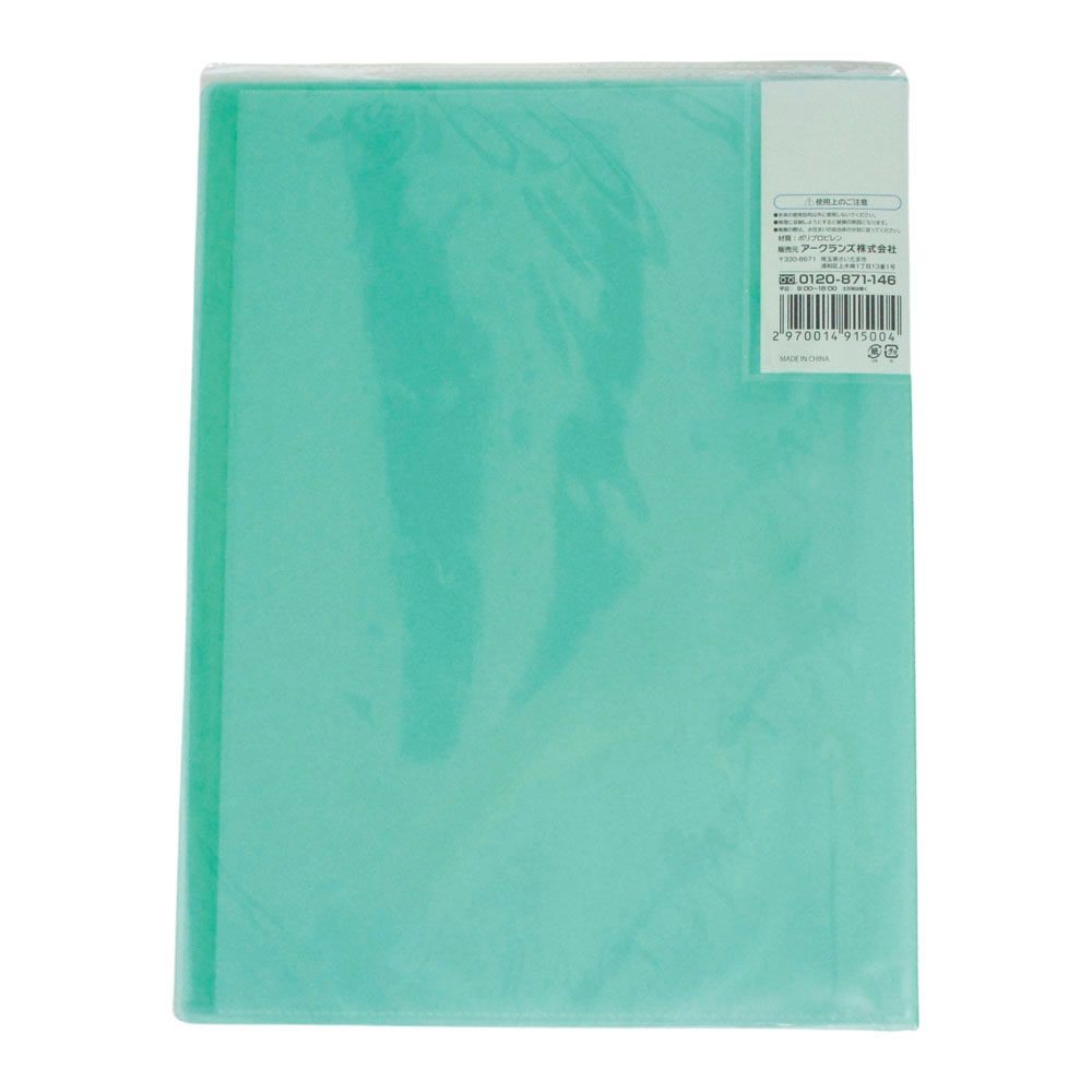 ウイザ WIZ'A透明クリアブックＡ4 10P, クリア, A4 10ポケット