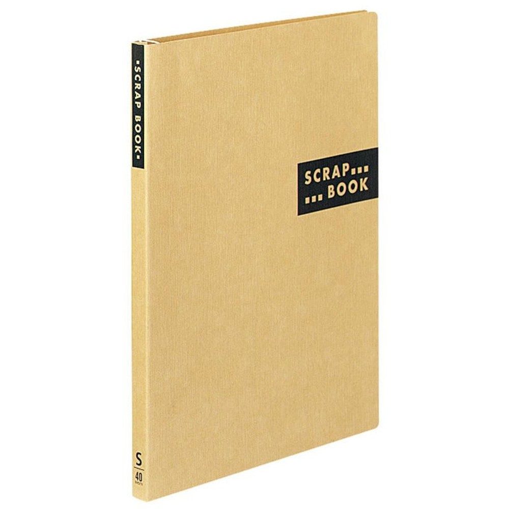 コクヨ　スクラップブック　スパイラルとじ　A4, 茶, A4