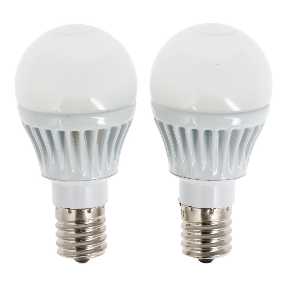 ウィザ WIZ'A 高演色ＬＥＤ電球 ６０Ｗ形相当 ２個入 Ｅ１７, 昼光色, 60W形