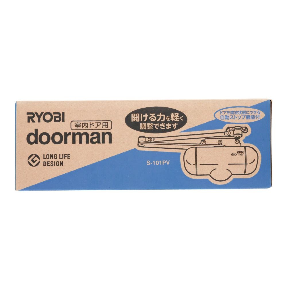 リョービ　ドアクローザー　ｄｏｏｒｍａｎ　アイボリー, アイボリー, 1個入り