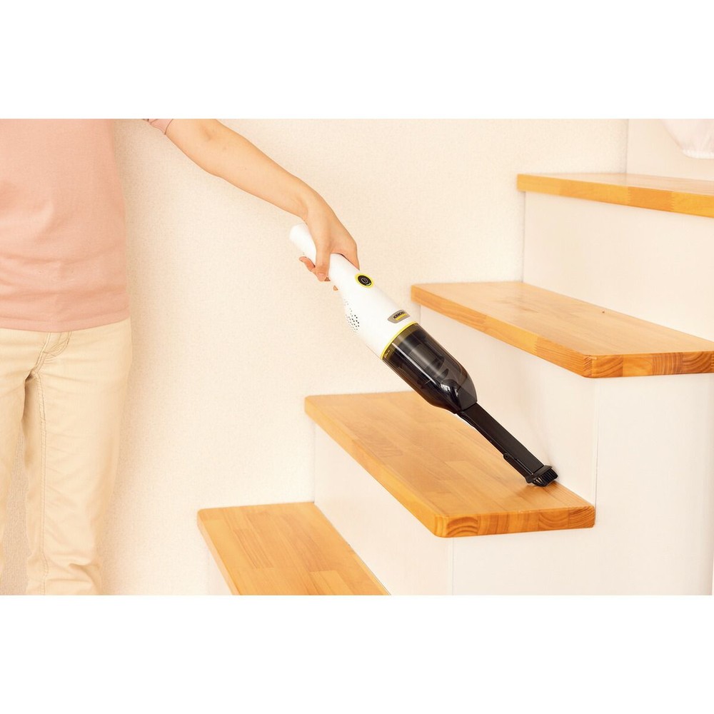 KARCHER（ケルヒャー） 家庭用ハンディクリーナー CVH 3 Plus, ホワイト, 長さ380&times;幅76&times;高さ76mm