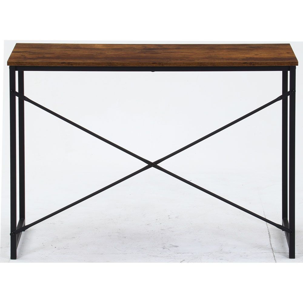 不二貿易 シンプルデスク　アチーブＷＮ【メーカー直送・代引不可】, ブラウン, 幅1000mm&times;奥行410mm&times;高さ710mm