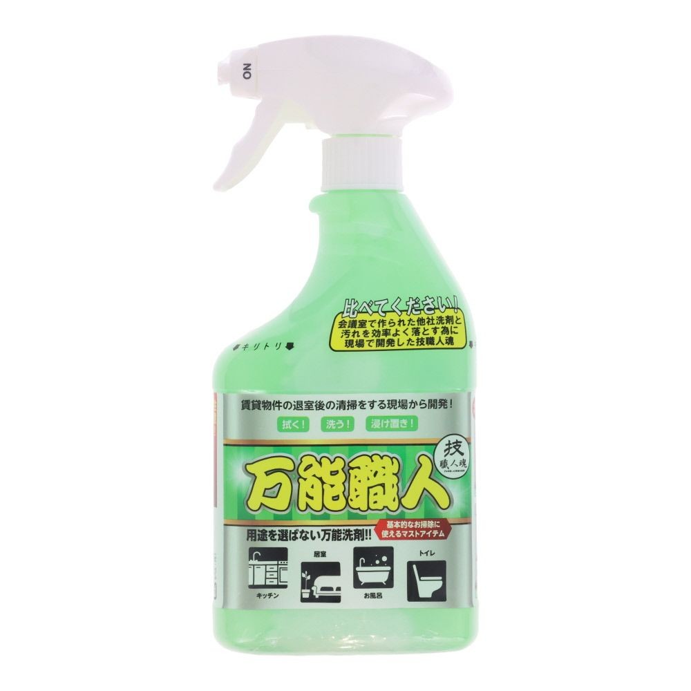 允・セサミ　技職人魂シリーズ　万能職人　５００ｍｌ, 多目的用洗浄剤, 500ml
