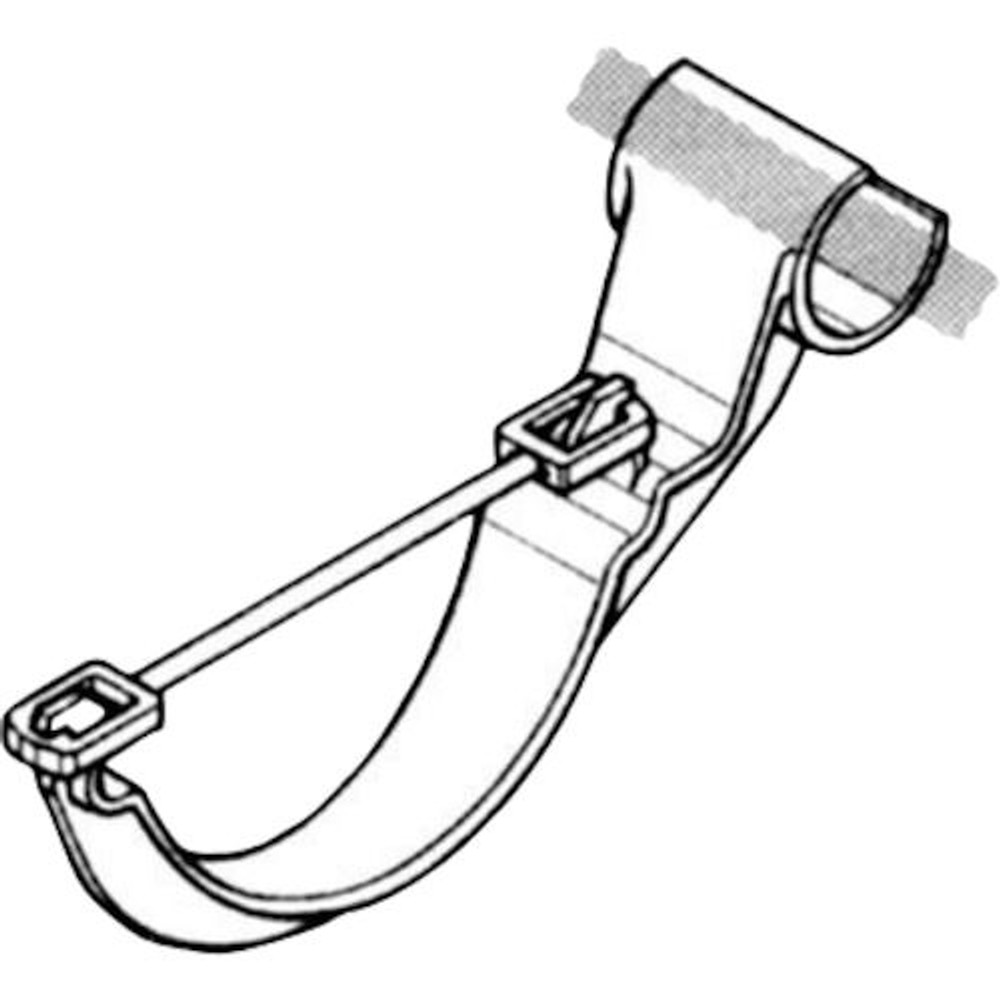 YAZAKI 矢崎化工 イレクタープラスチックジョイント J-116SET S 雨樋受け &Phi;28用, ブラック, J-116SET S