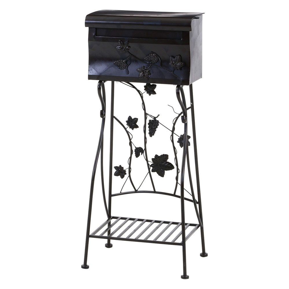 置き型ポスト メールボックス グレープ BR2 XBS181224【メーカー直送・代引不可】, ブラウン, XBS181224