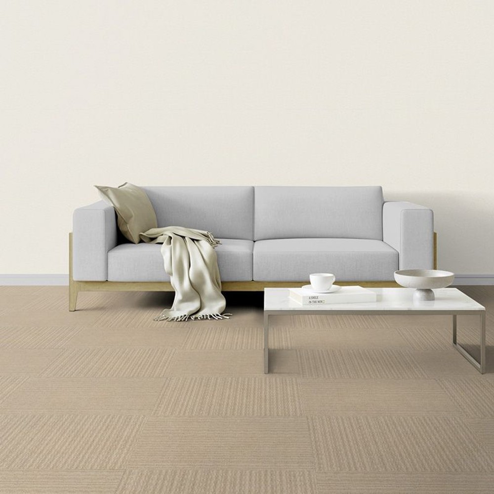 東リ ニューピタコ40 ＮＰ401 アイボリー, アイボリー, 幅400×奥行400×高さ8mm