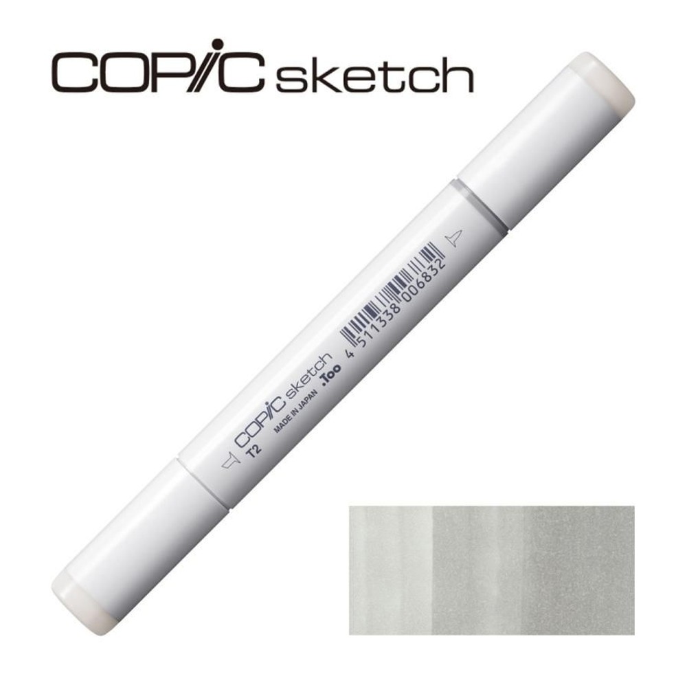 コピックスケッチ T-2 トナーグレイ No.2,  T-2 トナーグレイ, スケッチ