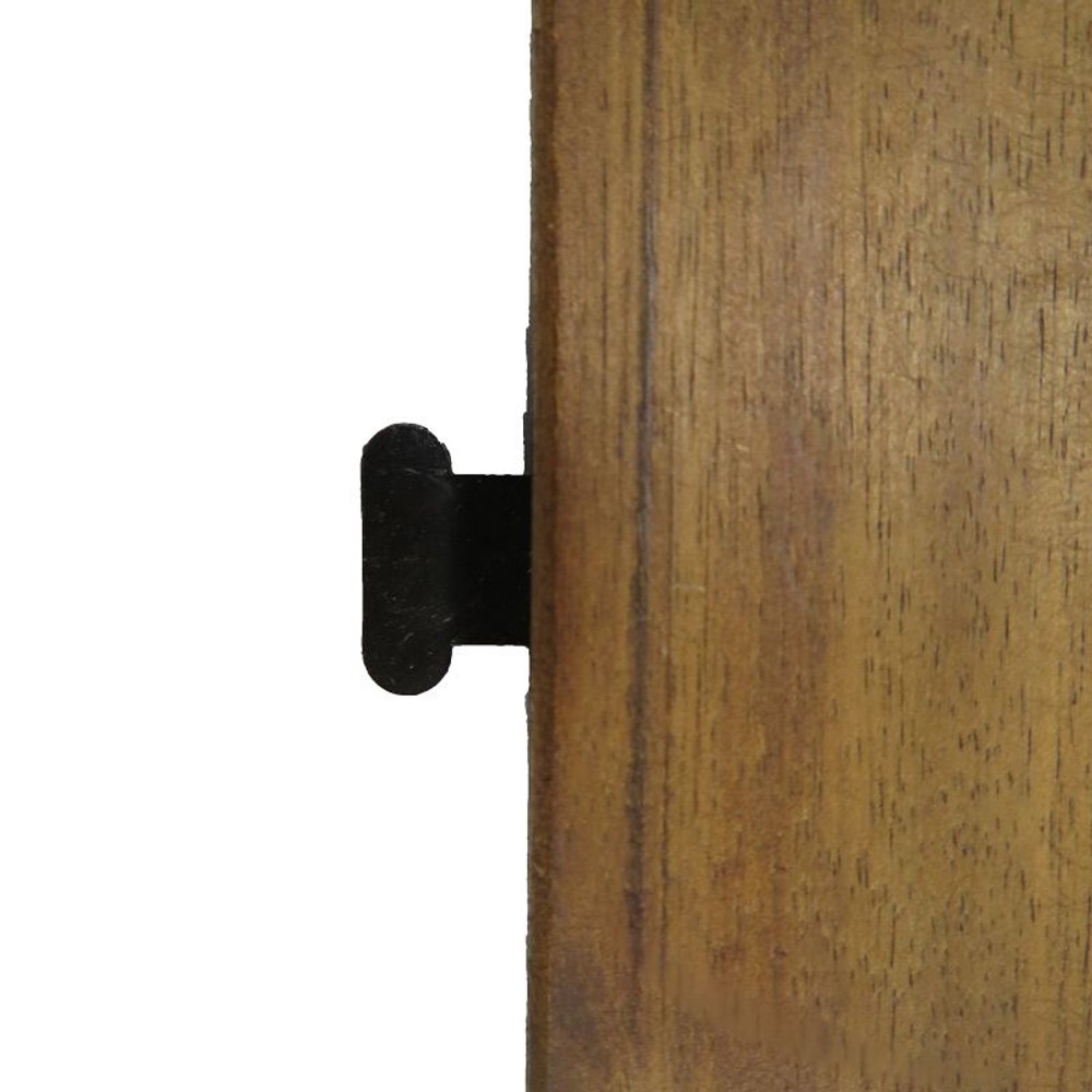 ジョイント式ウッドパネル, ストレート（アカシア）, 6個セット