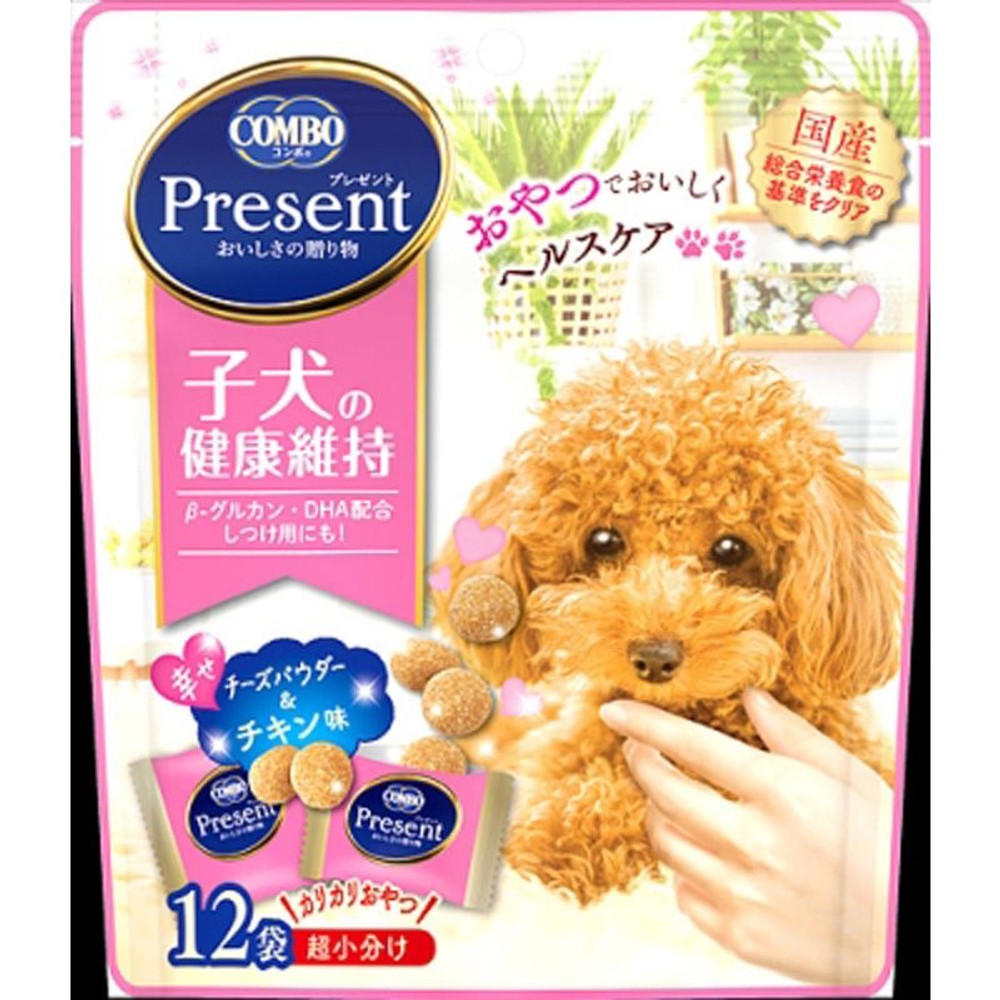 日本ペット　プレゼントドッグおやつ　子犬の健康　36ｇ, 子犬の健康, 36g