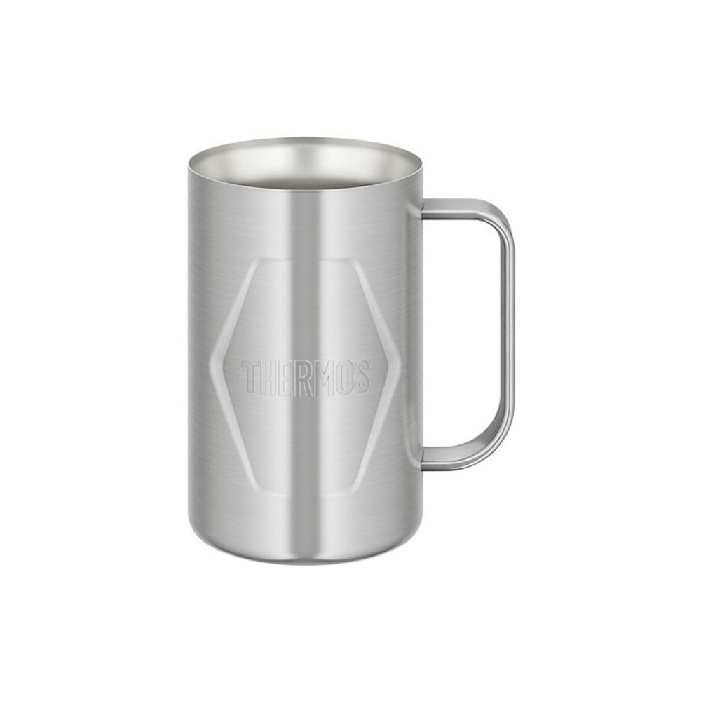 サーモス　真空断熱ジョッキ ＪＤＫー６０１ Ｓ２, ステンレス2, 600ml