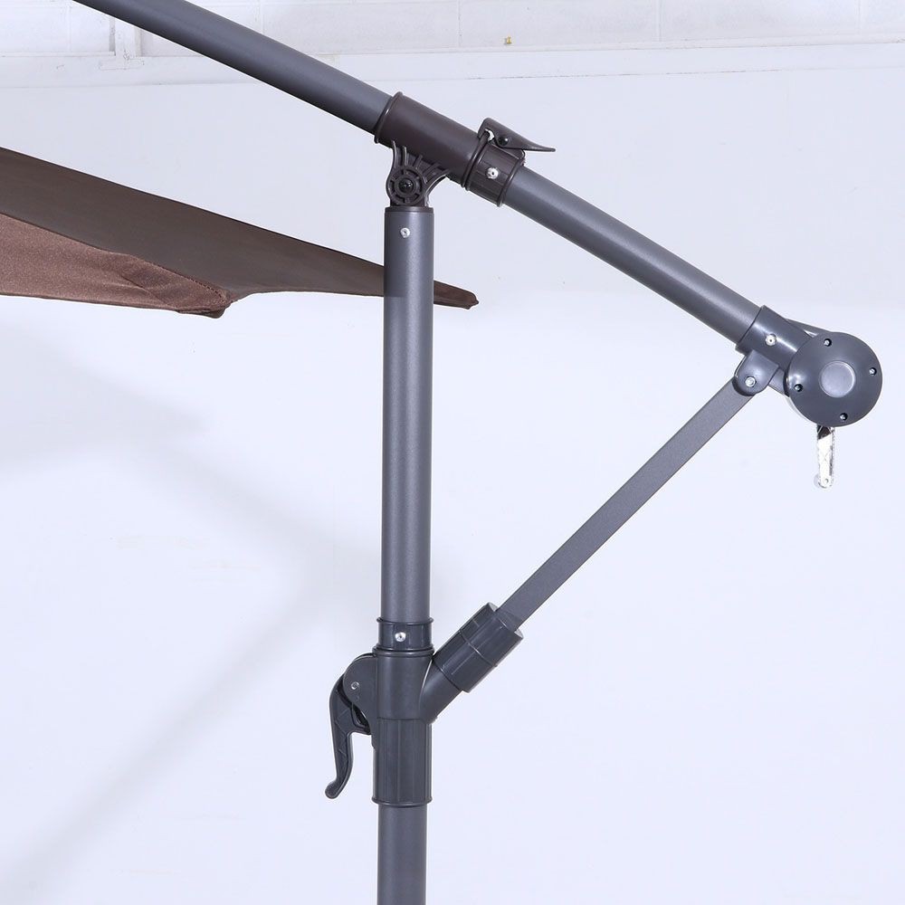 不二貿易  ハンギングパラソル2, アイボリー, 直径約3.0m