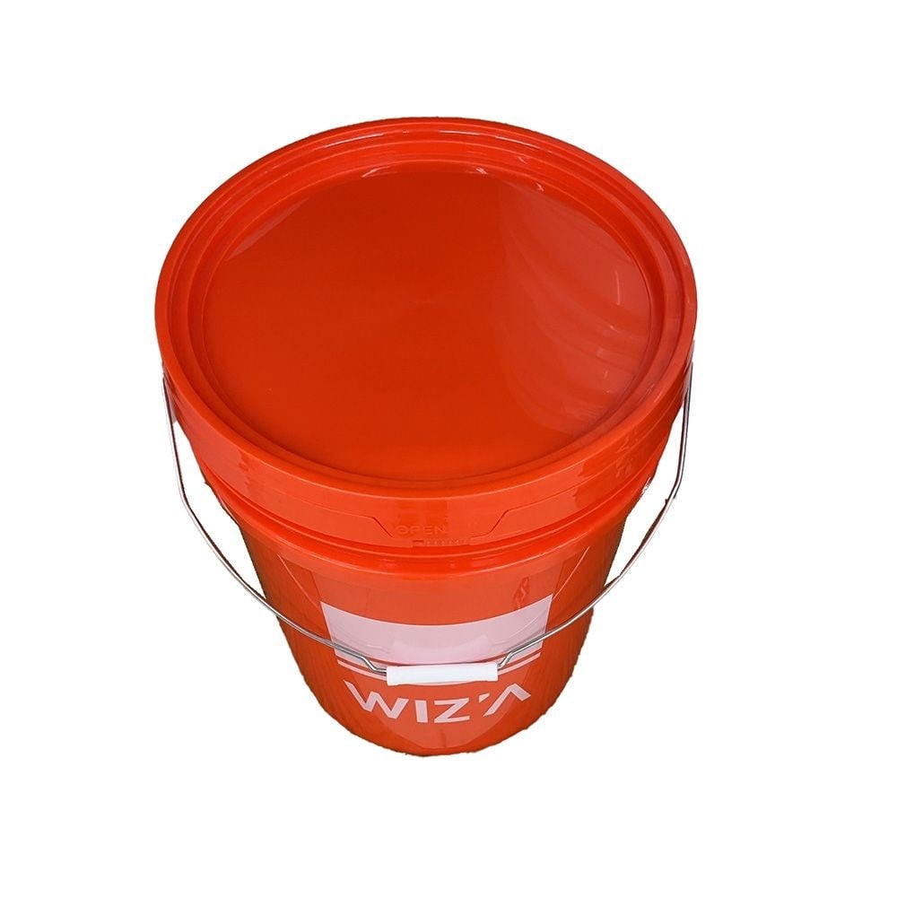 WIZA ウィザ 蓋付きマルチバケツ, ホワイト, 20L