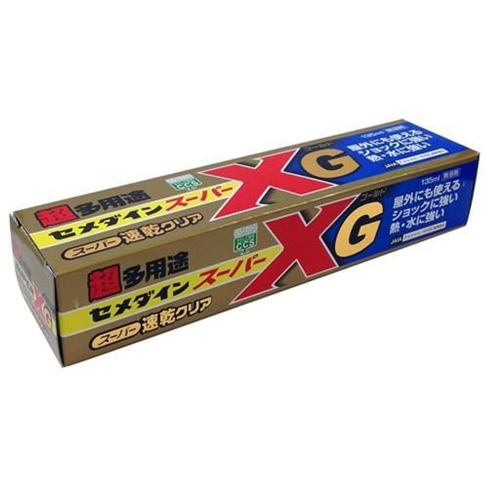 接着剤 スーパーXゴールド クリア 135ml, クリア, 135ml