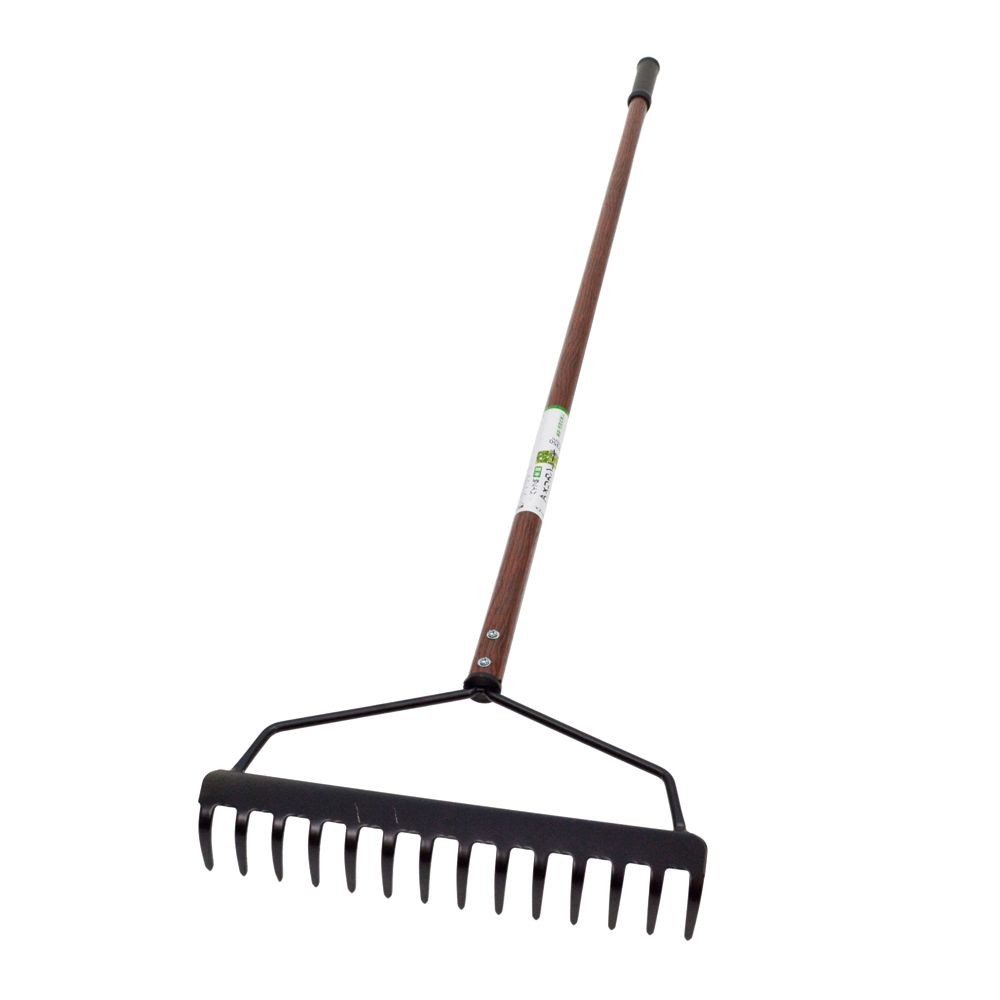 ＷＩＺＡ　パイプ柄アメリカンレーキ, 木柄, 家庭用