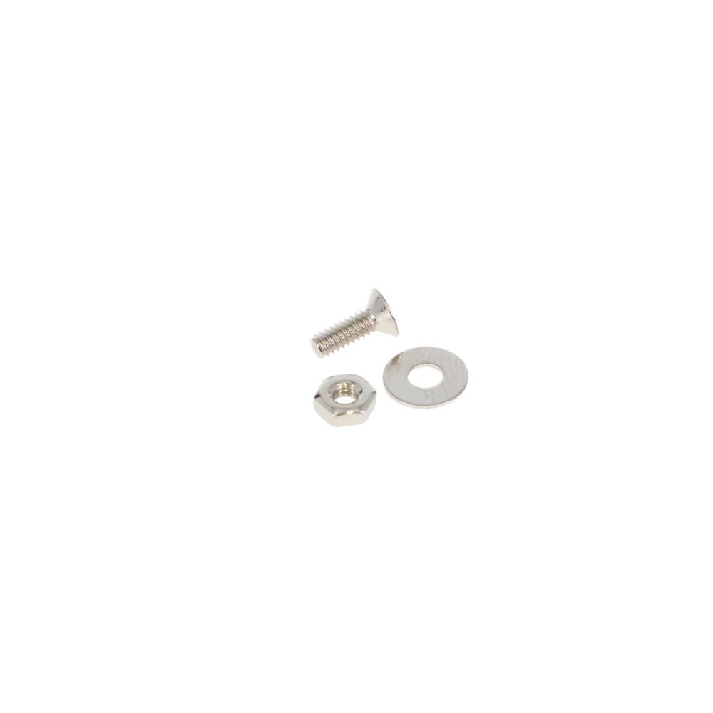 ＤＯ―４０１真中Ｎ小ネジ　皿　　２Ｘ６, ニッケル, M2&times;6mm