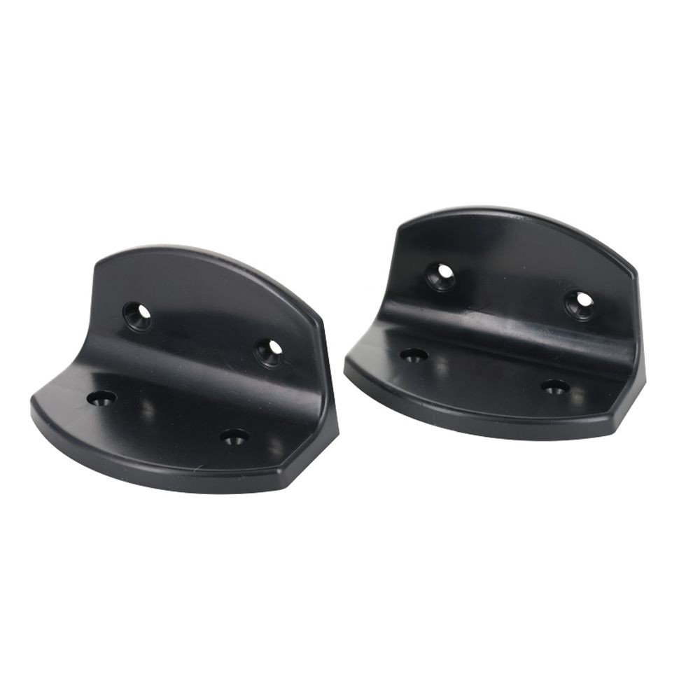 ２ｘ４ブラケット用 棚受, ブラック, 1組