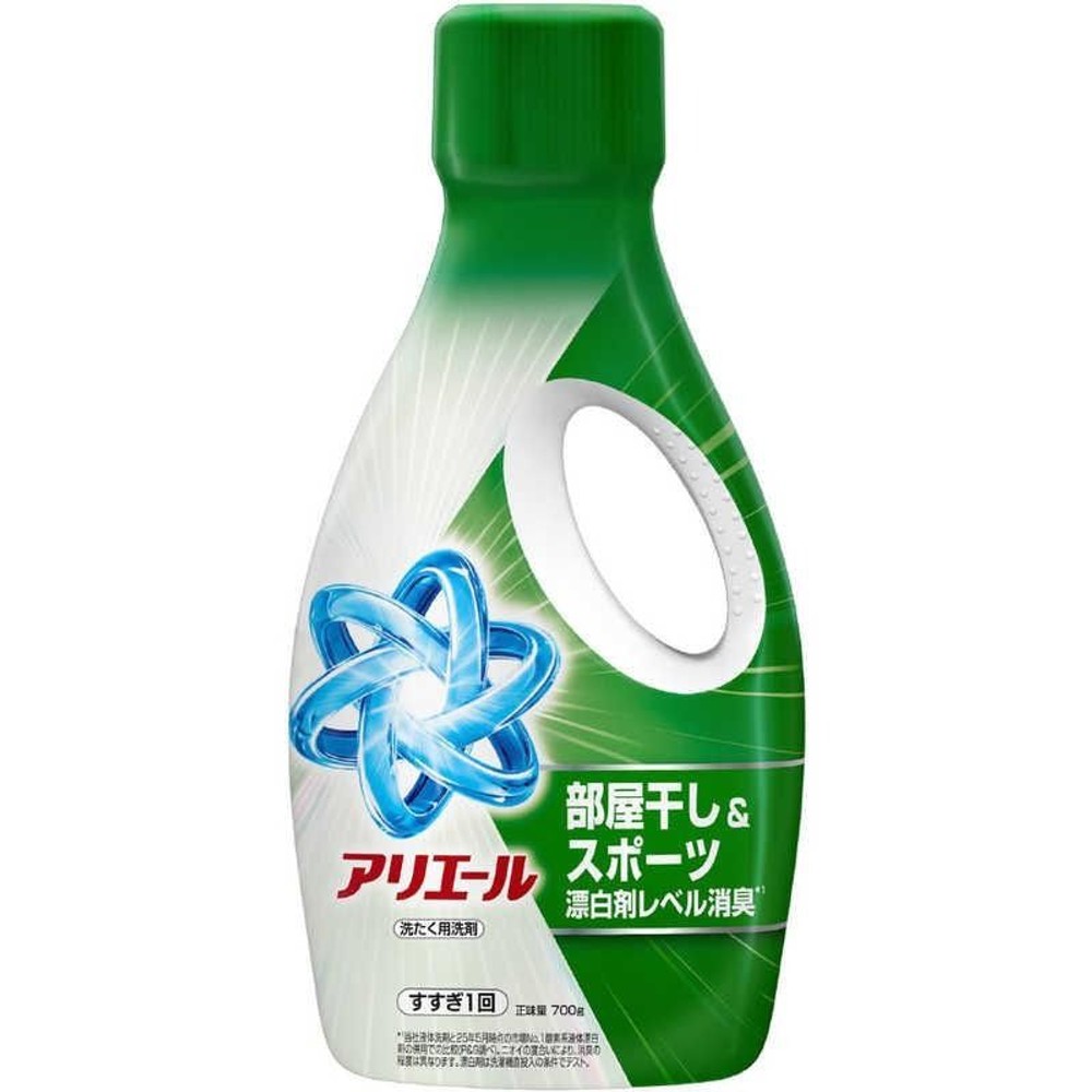 P＆G アリエール ジェル 部屋干しプラス 本体 700g, 本体, 700g